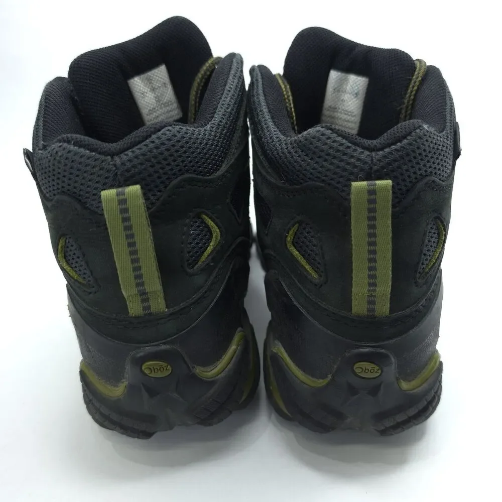 Oboz Sawtooth II Mid Dark Shadow/Woodbine Green WP Hiking Boots Mens Size 9.5